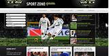 Free Soccer Website Templates Download Pictures