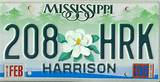 Images of Ms License Plates