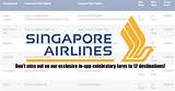 Photos of Singapore Airlines Credit Card Promotion 2017