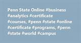 Penn State Graduate Application Deadline Images
