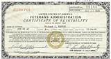 Images of Va Mortgage Certificate
