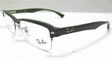 Ray Ban Semi Rimless Frames Images