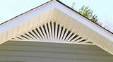 Install Gable Vent Over Vinyl Siding Pictures