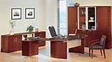 Wood Office Furniture Collection Images