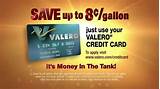 Pictures of Valero Gas Credit Card