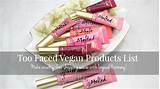 Pictures of Too Faced Makeup Vegan