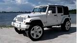 Pictures of White Jeep With White Rims