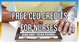 Free Nursing Education Credits Images