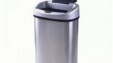 Automatic Stainless Steel Trash Can Photos