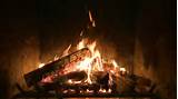 Photos of Fireplace Yule Log