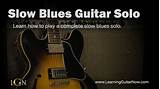 Slow Blues Guitar Photos