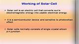 Solar Cell Working Pictures