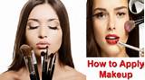 How To Apply On Makeup