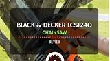 Black And Decker Electric Chainsaw Review