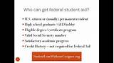 How Do You Apply For Federal Student Loans