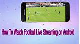 Images of Online Streaming Soccer