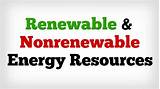 3 Renewable Energy Resources