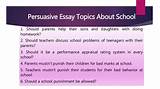 Persuasive Essay Topics For Middle School Photos