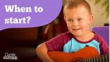 Pictures of What Age Start Guitar Lessons