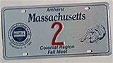 Images of 1903 Massachusetts License Plate For Sale