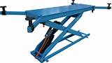 Pictures of Car Scissor Lift Plans