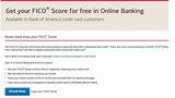 Bank Of America Free Credit Score