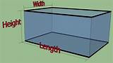 Pictures of Fish Tank Dimensions Gallons Calculator