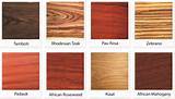 Types Of Wood List