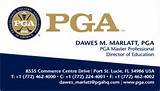 Pga Business Cards Images