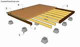 Free Wood Deck Plans Images