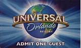 Universal Studios Florida Day Tickets Images