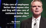 Take Care Of Your Employees Quote
