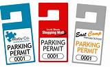Pictures of Parking Permit Hangers