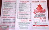 Pictures of Chinese Food Menu List