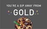 Pictures of Starbucks Gold Status