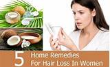 Pictures of Hair Loss Home Remedies That Work