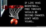 Basketball Is Life Quotes Photos