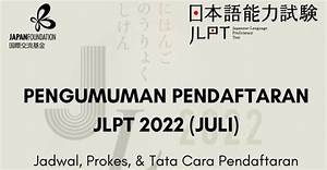 Pendaftaran JLPT sebagai tes bahasa Jepang di Indonesia