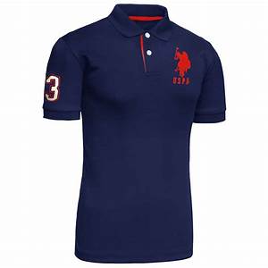 New Mens Us Polo Assn 2017 Design Tshirt Top Coloured Three Short
