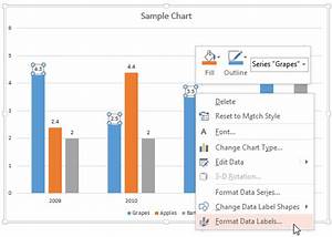 Learn Powerpoint 2013 For Windows Format Data Label Options For Charts