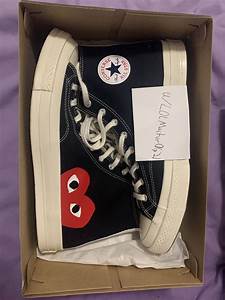 Wts Comme Des Garçons Converse Size 12 Like New 115 Shipped Obo