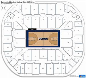 Gampel Pavilion Seating Charts Rateyourseats Com