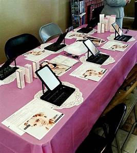My Mary Facial Skin Care Party Table Setup More Mary Holiday