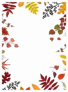 Autumn Leaves Page Border Colorful Page Borders In High Quality Pdf