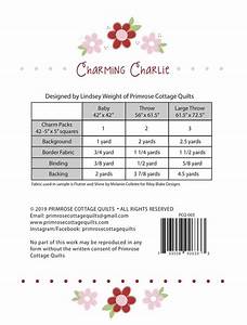 Charming Charlie Pdf Pattern Pattern Paper Cottage Quilt Charming