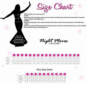 Night Moves By Size Chart