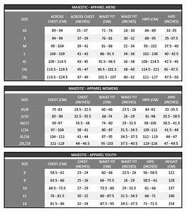 Sizing Information Stateside Sports