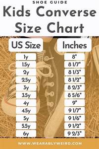 Learn About 91 Imagen Converse Junior Shoe Size Chart In