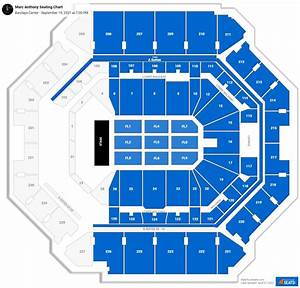 Barclays Center Seating Charts For Concerts Rateyourseats Com