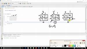 Three Dimensional Array In C Youtube